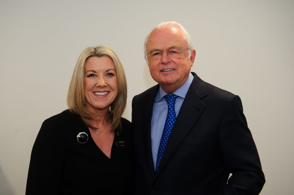 Sir Martyn Lewis officially opens Foxhunters ‘world beating’ care home Dormy Care Communities