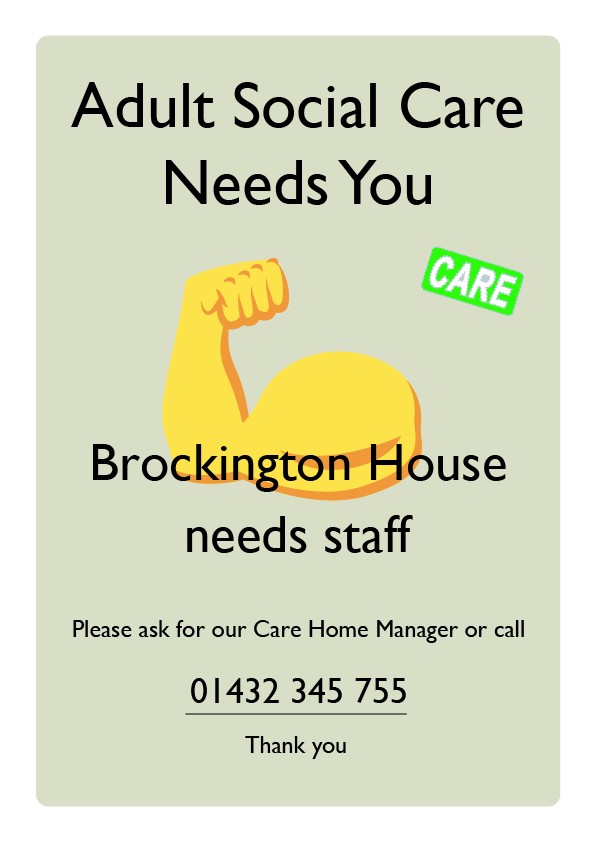Care Home Jobs Hereford Care Home Careers Brockington House